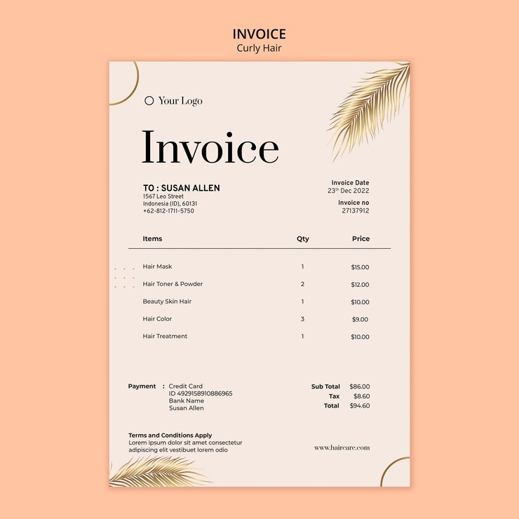 QuickBooks Invoice Templates