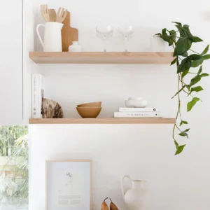 Wall shelves